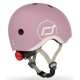 Шолом Scoot&Ride пастельно-бузковий з ліхтариком 45-51см (SR-181206-WILDBERRY)
