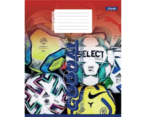 Зошит 1 вересня A million emotions А5 12 аркушів лінія (768096)