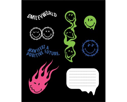 Зошит Yes Smiley World Anime А5 48 аркушів лінія (767655)