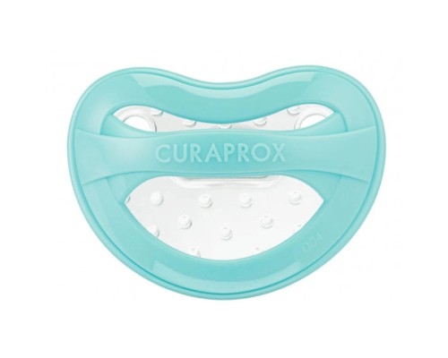 Пустушка Curaprox для дітей віком від 7 до 18 місяців Бірюзова (Babysoother turquoise s1)