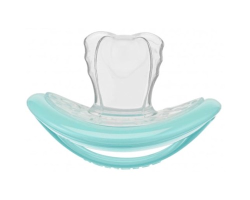 Пустушка Curaprox для дітей віком від 7 до 18 місяців Бірюзова (Babysoother turquoise s1)