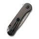 Ніж Civivi Elementum, Damascus, Carbon Fiber/G10 (C907DS)