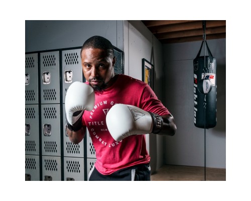 Боксерські рукавички Title Boxing Vegan Gloves White/Black 12 oz (VGFBG 12 oz WH/BK)