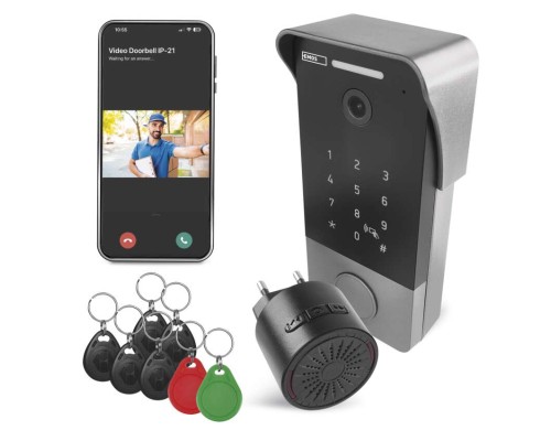 Дверний дзвінок EMOS H4034 IP-21PoE Wi-Fi (H4034)