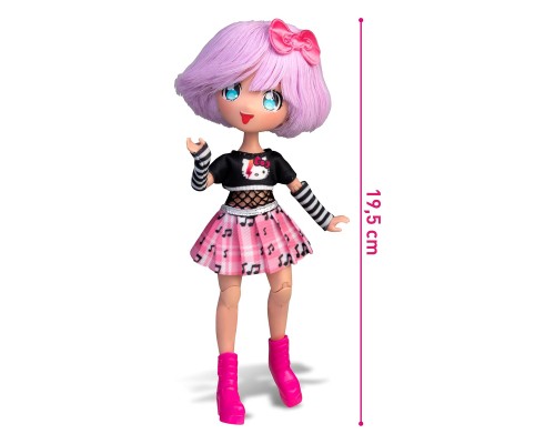 Лялька 4SF Manga Dolls серії Hello Kitty – Тедді Рок (HKTF0100)
