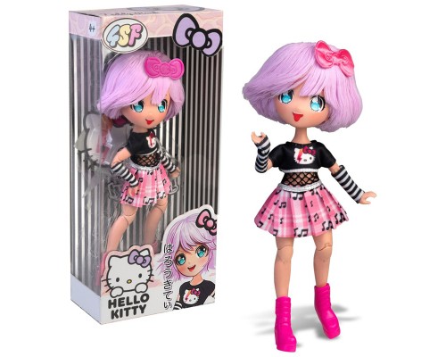 Лялька 4SF Manga Dolls серії Hello Kitty – Тедді Рок (HKTF0100)