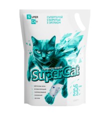 Наповнювач для туалету Super Cat Силікагелевий 2.2 кг (3527)