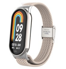 Ремінець до фітнес браслета Armorstandart Braided Solo Loop для Xiaomi Smart Band 10/9/8 Beige (ARM88103)