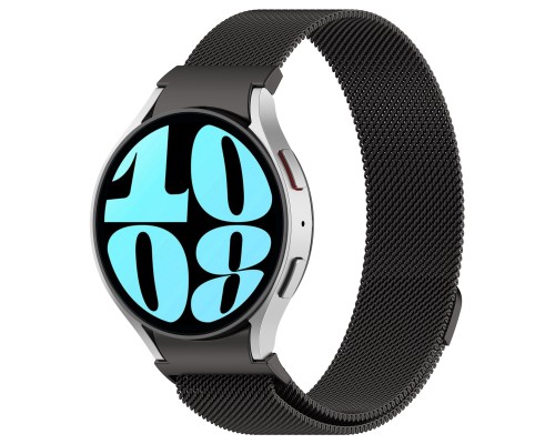 Ремінець до смарт-годинника Armorstandart Milanese Magnetic для Samsung Galaxy Watch 7 / FE / 6 / 6 Classic / 5 / 5 Pro / 4 / 4 Classic Bl (ARM86842)