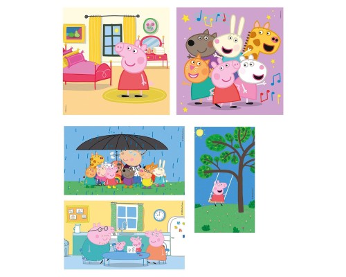 Пазл Clementoni 10 в 1 Peppa Pig (20271)