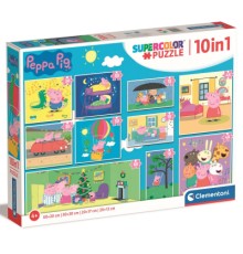 Пазл Clementoni 10 в 1 Peppa Pig (20271)