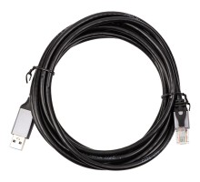Дата кабель USB AM to RJ45 Ethernet 3.0m CAT6 UTP PowerPlant (CA914999)