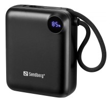 Батарея універсальна Sandberg 10000mAh PD/3.1/20W, QC/3.0, USB-C In/Out, with 2 cables USB-C (421-26)
