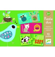 Настільна гра Djeco Кто, где живет? (DJ08164)