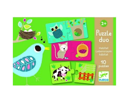 Настільна гра Djeco Кто, где живет? (DJ08164)