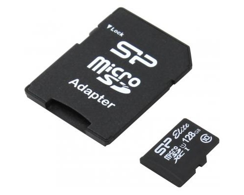 Карта пам'яті Silicon Power 128Gb microSDXC class 10 (SP128GBSTXBU1V10SP) Карта пам'яті Silicon Power 128Gb microSDXC class 10 (SP128GBSTXBU1V10SP)
