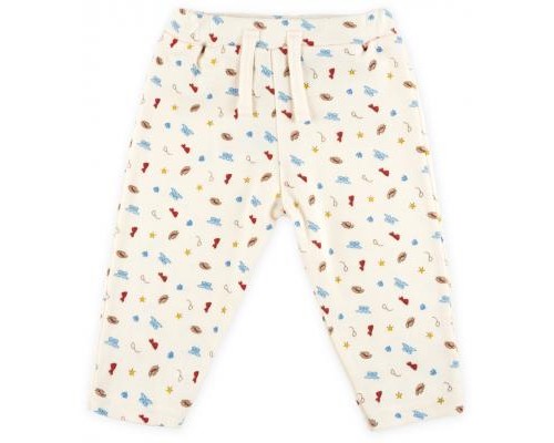 Набір дитячого одягу Luvena Fortuna чоловічок, штанці, кофточка і шапочка (F7762.C.0-3)