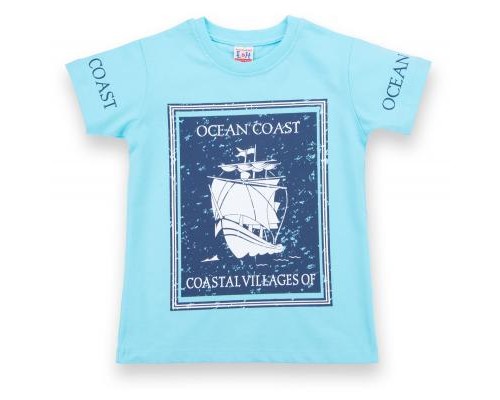 Набір дитячого одягу E&H з вітрильником (8299-116B-blue)