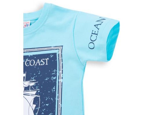 Набір дитячого одягу E&H з вітрильником (8299-116B-blue)