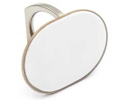 Тримач для смартфонів PowerPlant с кольцом, желтый (CA910335)