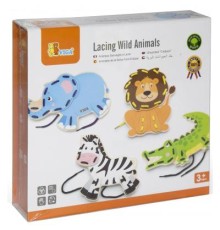 Розвиваюча іграшка Viga Toys Дикие животные (51326)
