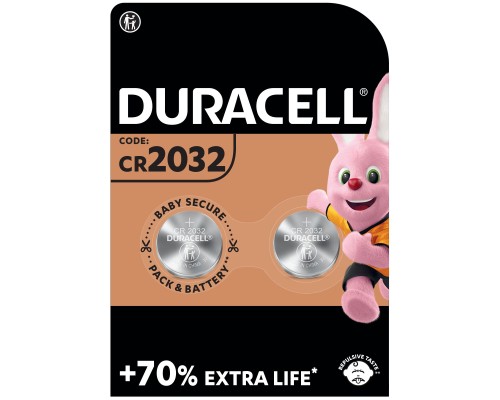 Батарейка Duracell CR 2032 / DL 2032 * 2 (5007659) 