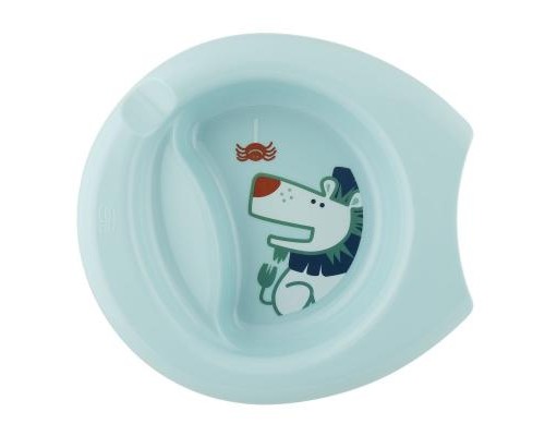 Набір дитячого посуду Chicco Meal Set 6 м+ Блакитний (16200.20)