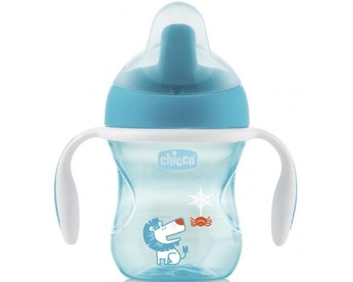 Набір дитячого посуду Chicco Meal Set 6 м+ Блакитний (16200.20)