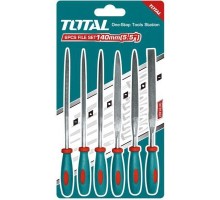 Набір інструментів Total надфилей, 140мм, 6шт. (THT91462)