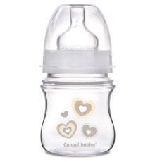 Пляшечка для годування Canpol babies антиколькова EasyStart Newborn baby 120 мл (35/216_bei)