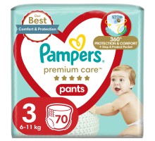 Підгузки Pampers Premium Care Pants Midi Розмір 3 70 шт (8001090759955)