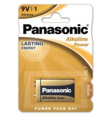 Батарейка Panasonic Крона 6LR61 Alkaline Power * 1 (6LR61REB/1BP)