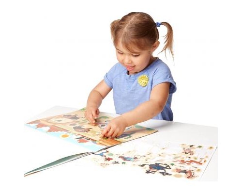 Набір для творчості Melissa&Doug Набір багаторазових наліпок Пригоди (MD9115)
