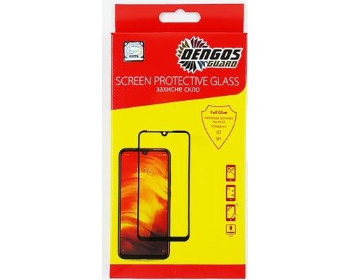 Скло захисне Dengos Full Glue Samsung Galaxy M01 (TGFG-132) (TGFG-132)