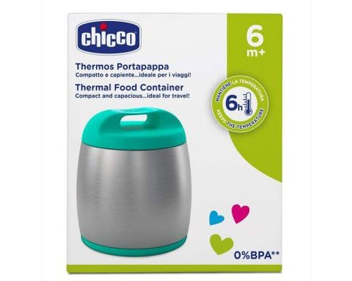 Набір дитячого посуду Chicco Термос для дит. харчування 350 ми (60182.20)