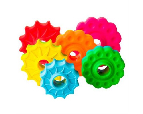 Розвиваюча іграшка Fat Brain Toys Пірамідка гвинтова тактильна SpinAgain (F110ML) Розвиваюча іграшка Fat Brain Toys Пірамідка гвинтова тактильна SpinAgain (F110ML)
