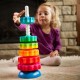 Розвиваюча іграшка Fat Brain Toys Пірамідка гвинтова тактильна SpinAgain (F110ML)