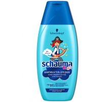 Дитячий шампунь Schauma Kids без сліз і сплутування 250 мл (3838824167664)