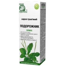 Трави Ключі здоров'я Фитосироп подорожник плюс травяной 200мл