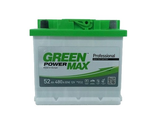 Акумулятор автомобільний GREEN POWER MAX 52Аh (000022379)