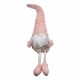Новорічна фігурка YES! Fun Гном новорічний 60 см, рожевого кольору (973615)
