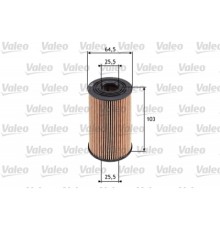 Фільтр масляний Valeo 586533