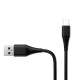 Зарядний пристрій ColorWay 1USB Quick Charge 3.0 (18W) black + cable micro USB (CW-CHS013QCM-BK)