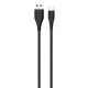 Зарядний пристрій ColorWay 1USB Quick Charge 3.0 (18W) black + cable micro USB (CW-CHS013QCM-BK)