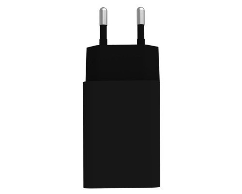 Зарядний пристрій ColorWay 1USB Quick Charge 3.0 (18W) black + cable micro USB (CW-CHS013QCM-BK)