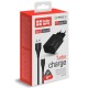 Зарядний пристрій ColorWay 1USB Quick Charge 3.0 (18W) black + cable micro USB (CW-CHS013QCM-BK)