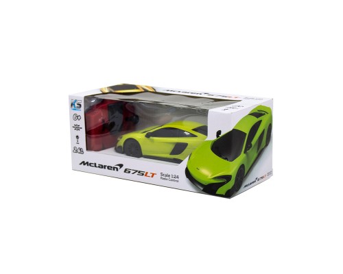 Радіокерована іграшка KS Drive Mclaren 675LT (1:24, 2.4Ghz, зелений) (124GMGR)