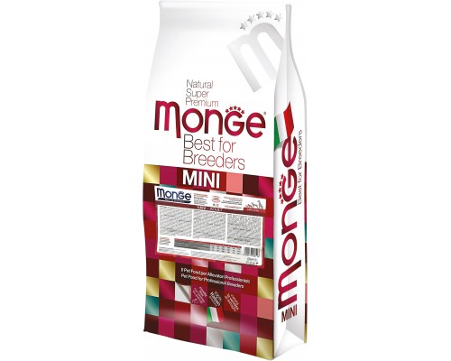 Сухий корм для собак Monge Dog Mini Adult зі смаком ягняти 15 кг (8009470006064)