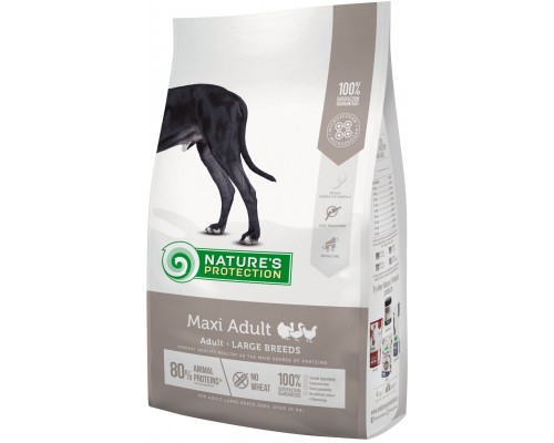 Сухий корм для собак Nature's Protection Maxi Adult Large breeds 4 кг (NPS45741) Сухий корм для собак Nature's Protection Maxi Adult Large breeds 4 кг (NPS45741)