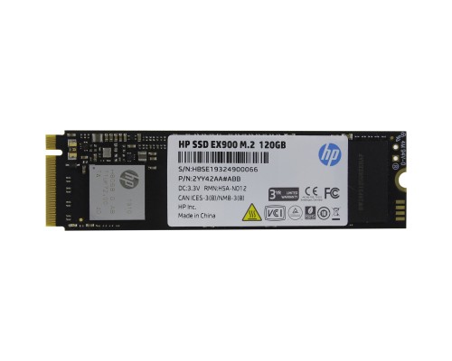 Накопичувач SSD M.2 2280 120GB EX900 HP (2YY42AA)